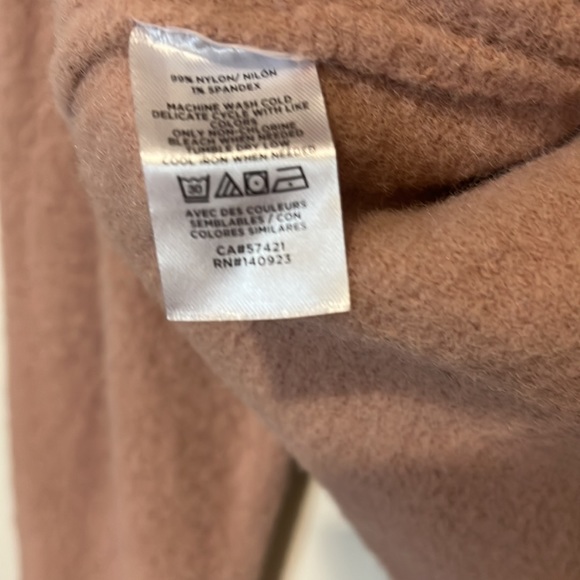 V neck long sleeve fuzzy cardigan sweater - Picture 4 of 4